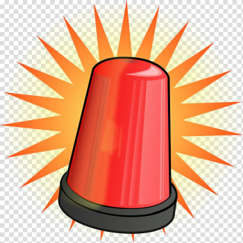 Red siren illustration, Light Siren Police officer , Siren transparent background PNG clipart