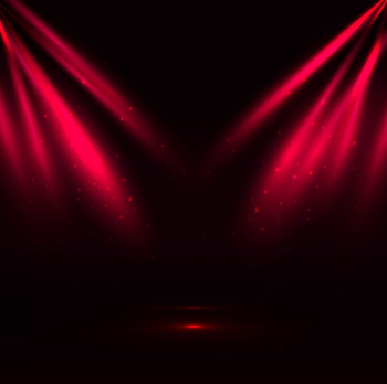 Red spotlight background Red spotlight background