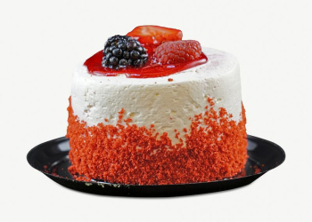 Red velvet cake collage element | Free PSD - rawpixel Red velvet cake collage element | Free PSD - rawpixel