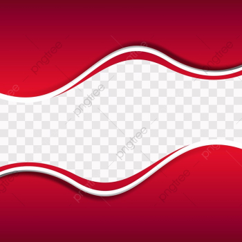 Red Wavy Shapes On Transparent Background, Red, Background ...