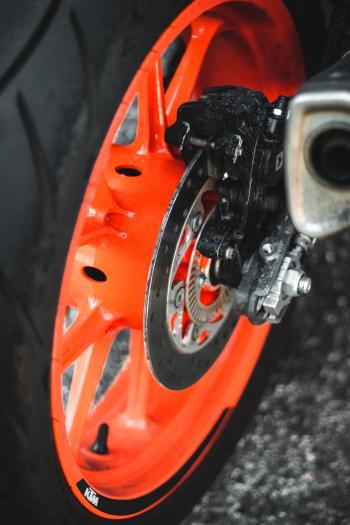 Red Wheel With Tire Red Wheel With Tire
