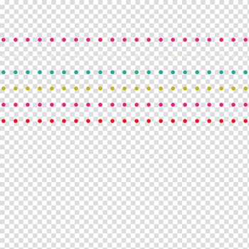 Red, white, and green lined dot , Area Angle Pattern, colored dots dividing line transparent background PNG clipart