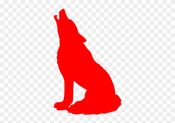 Red Wolf Icon Free Red - Wolf Silhouette Red Wolf Icon Free Red - Wolf Silhouette