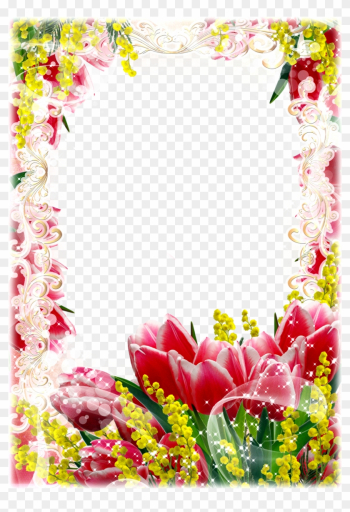 Red Yellow Flower Frame Png - Flower Frames Png Free Hd Red Yellow Flower Frame Png - Flower Frames Png Free Hd
