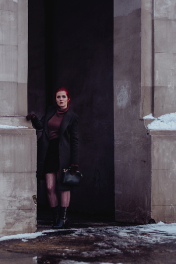 Redhead model winter shoot 3 Redhead model winter shoot 3