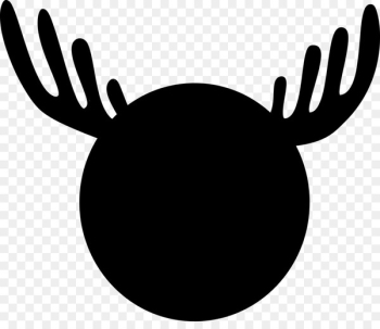 Reindeer Antler Clip art Line - Reindeer Antler Clip art Line -