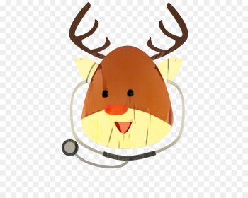 Reindeer, Antler, Deer, Cartoon, Head PNG Reindeer, Antler, Deer, Cartoon, Head PNG