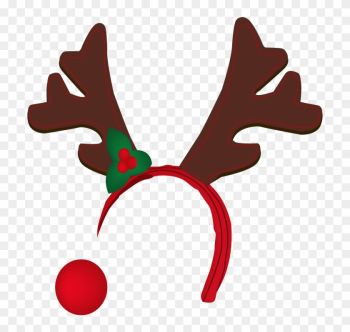 Reindeer Antlers Transparent Clipart Image Information - Reindeer Antlers Transparent Background