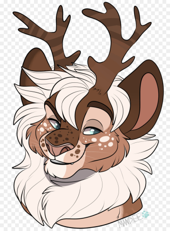 Reindeer, Ear, Antler, Cartoon, Head PNG Reindeer, Ear, Antler, Cartoon, Head PNG