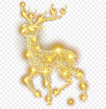 Reindeer Elk Christmas decoration - Elk cool Christmas decoration material 
