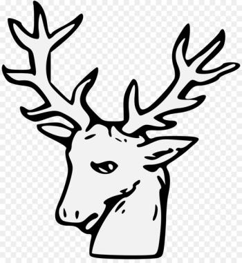 Reindeer Heraldry Elk Clip art - reindeer 