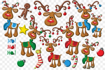 Reindeer, Lebkuchen, Christmas Ornament, Christmas, Organism PNG