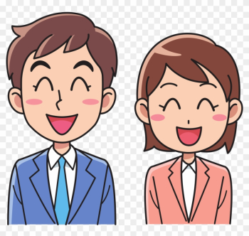 Related Clipart People Laughing - Man And Woman Cartoon Related Clipart People Laughing - Man And Woman Cartoon
