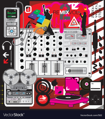 Remix vector image Remix vector image
