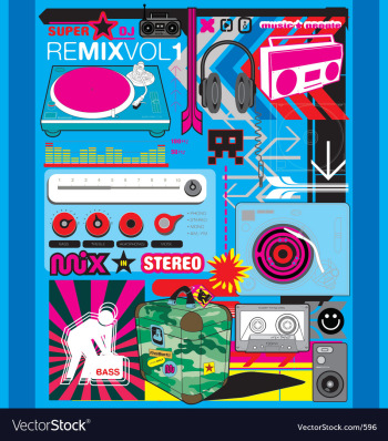 Remix vector image Remix vector image