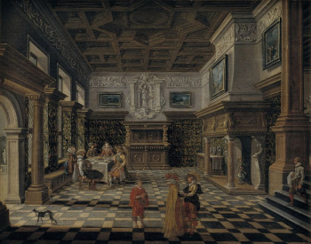 Renaissance Interior with a company | Free Photo - rawpixel Renaissance Interior with a company | Free Photo - rawpixel