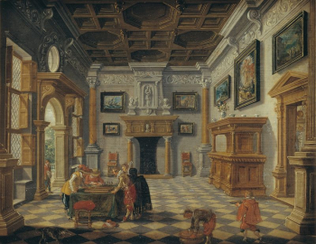 Renaissance Interior with tric trac | Free Photo - rawpixel Renaissance Interior with tric trac | Free Photo - rawpixel