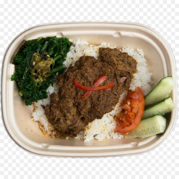 Rendang Vegetarian cuisine Curry Cooked rice Food - bali mockup 