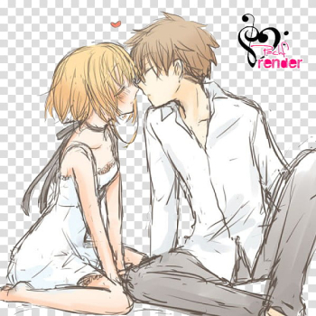 Renders Anime, boy and girl anime illustration transparent background PNG clipart Renders Anime, boy and girl anime illustration transparent background PNG clipart