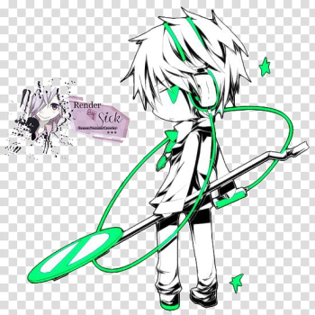 Renders Anime Chibi, chibi cartoon character transparent background PNG clipart