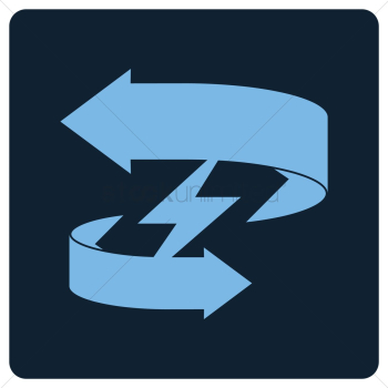 Renewable electrical energy symbol Renewable electrical energy symbol