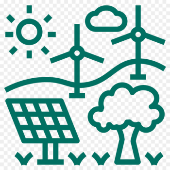 Renewable Energy, Solar Energy, Renewable Resource, Green, Symbol PNG