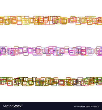Repeatable square pattern text rule line design vector image Repeatable square pattern text rule line design vector image