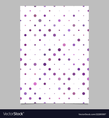 Repeating circle pattern poster background vector image Repeating circle pattern poster background vector image