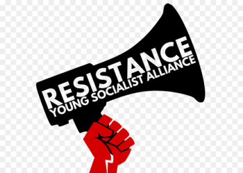 Resistance: Young Socialist Alliance Socialism Logo Organization - atrocity frame 