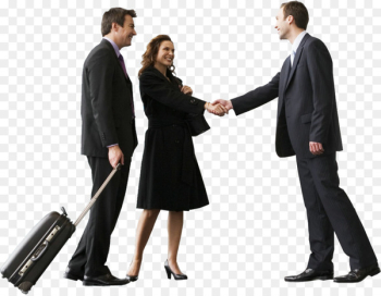 Resource Business Handshake Icon - Business people shake hands 