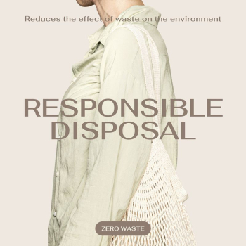 Responsible disposal Instagram post template, | Free Vector Template - rawpixel Responsible disposal Instagram post template, | Free Vector Template - rawpixel