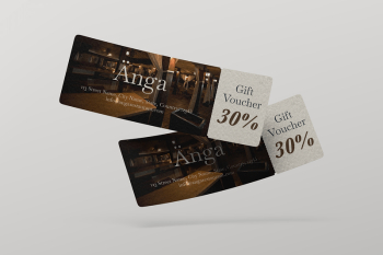 Restaurant gift voucher mockup, 3D | Free PSD Mockup - rawpixel