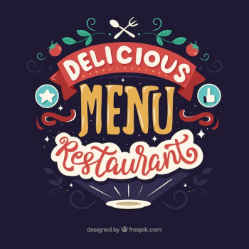 Restaurant menu background Restaurant menu background