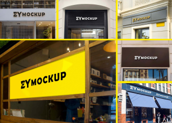 Retail Storefront Mockup (PSD)