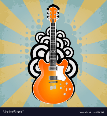 Retro background vector image Retro background vector image