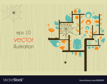 Retro background vector image Retro background vector image