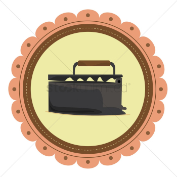 Retro charcoal iron Retro charcoal iron