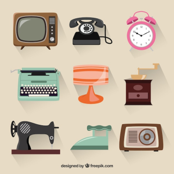 Retro gadgets collection Retro gadgets collection