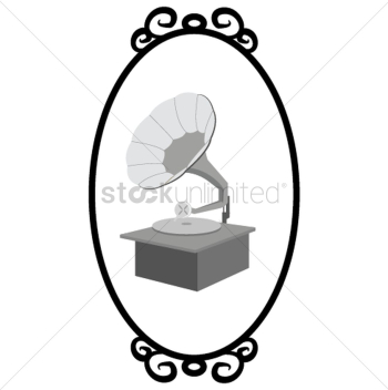 Retro gramophone Retro gramophone