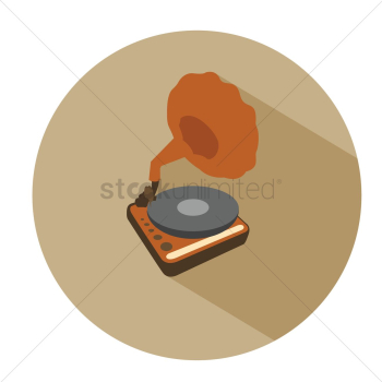 Retro gramophone Retro gramophone