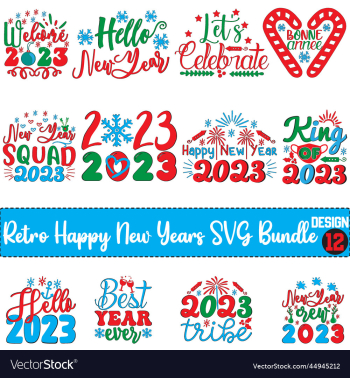 retro happy new year svg bundle retro happy new year svg bundle