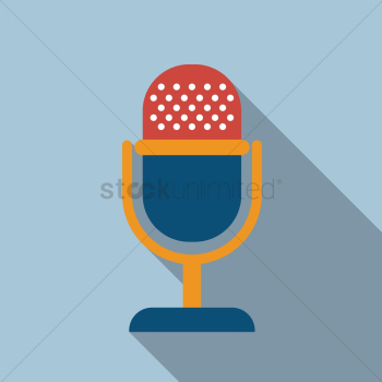 Retro microphone Retro microphone