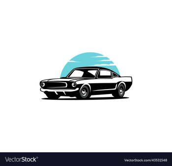 retro muscle car retro muscle car