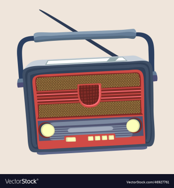 retro radio isolated retro radio isolated