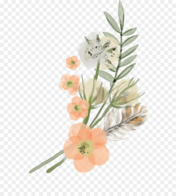 Retro small fresh flowers Retro small fresh flowers