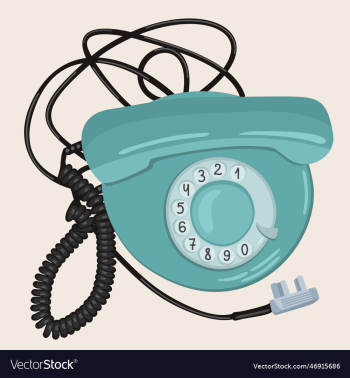 retro telephone isolated retro telephone isolated