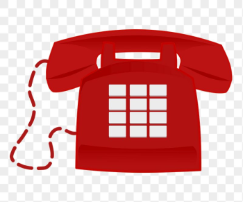 Retro telephone png sticker, transparent | Free PNG - rawpixel