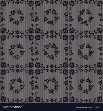 Retro wallpaper vector image Retro wallpaper vector image