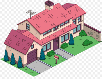 Reverend Lovejoy, Bart Simpson, Simpsons Tapped Out, Property, House PNG