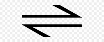 Reversible Reaction Symbol Word